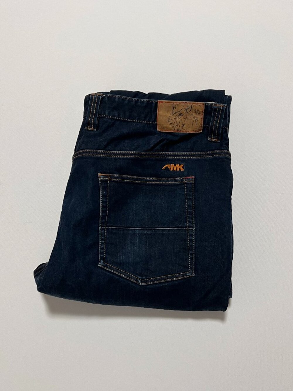 Mountain Khakis Lined Jeans Classic Fit Organic Cotton Dark Wash Mens size 38x32